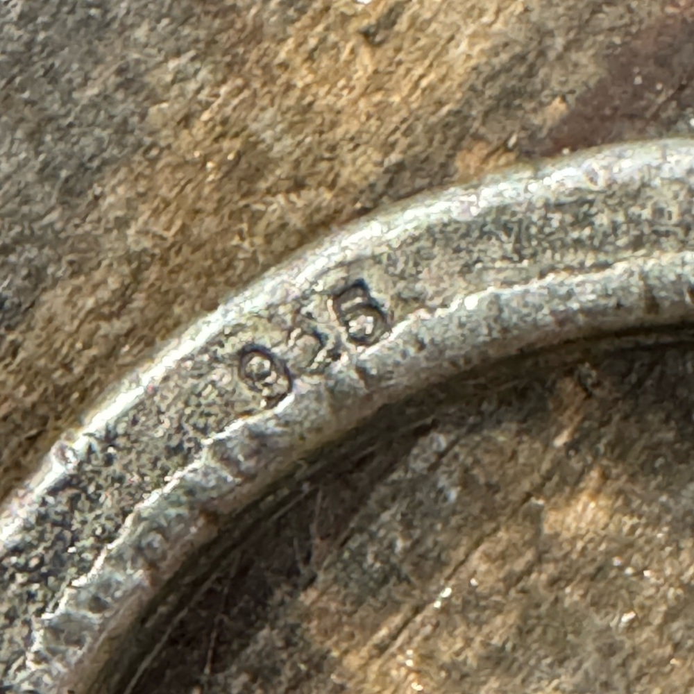 Robert Lee Morris Sterling Silver Ring Keychain - Picture 4 of 5
